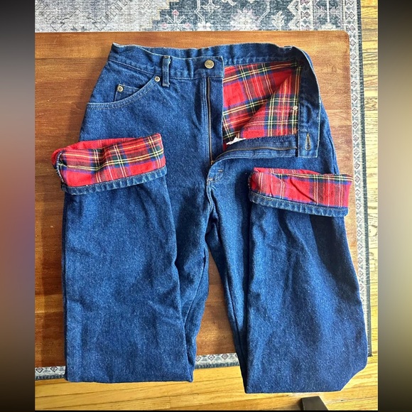 L.L. Bean Denim - Women's LL Bean Flannel Lined Jeans